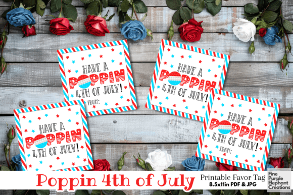 4th of July Party Pop It Fidget Favor: A Fun and Practical Addition to Summer Celebrations