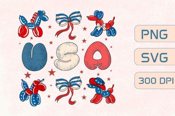 American Balloon Dogs Clipart Svg Png: A Nostalgic Touch for Modern Designs