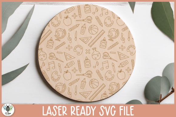 Back to School Laser Scoring Pattern