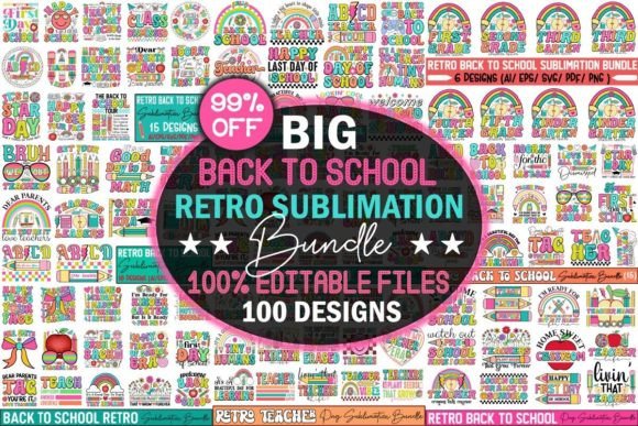 Back to School Sublimation Bundle