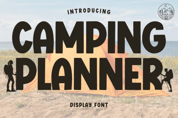 Camping Planner: A Bold and Playful Font for Creative Projects