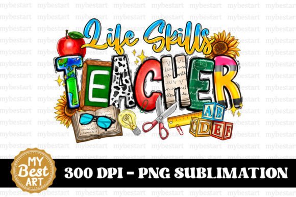 Life Skills Teacher PNG: A Versatile Design for Creative and Practical Use
