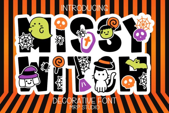 Missy Witch: A Spooky and Adorable Font for Creative Projects